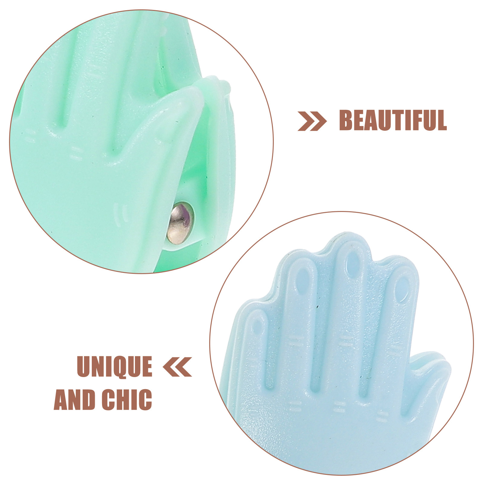 16 stuks creatieve handvormige - Binder Clip Assorted recensie en prijs