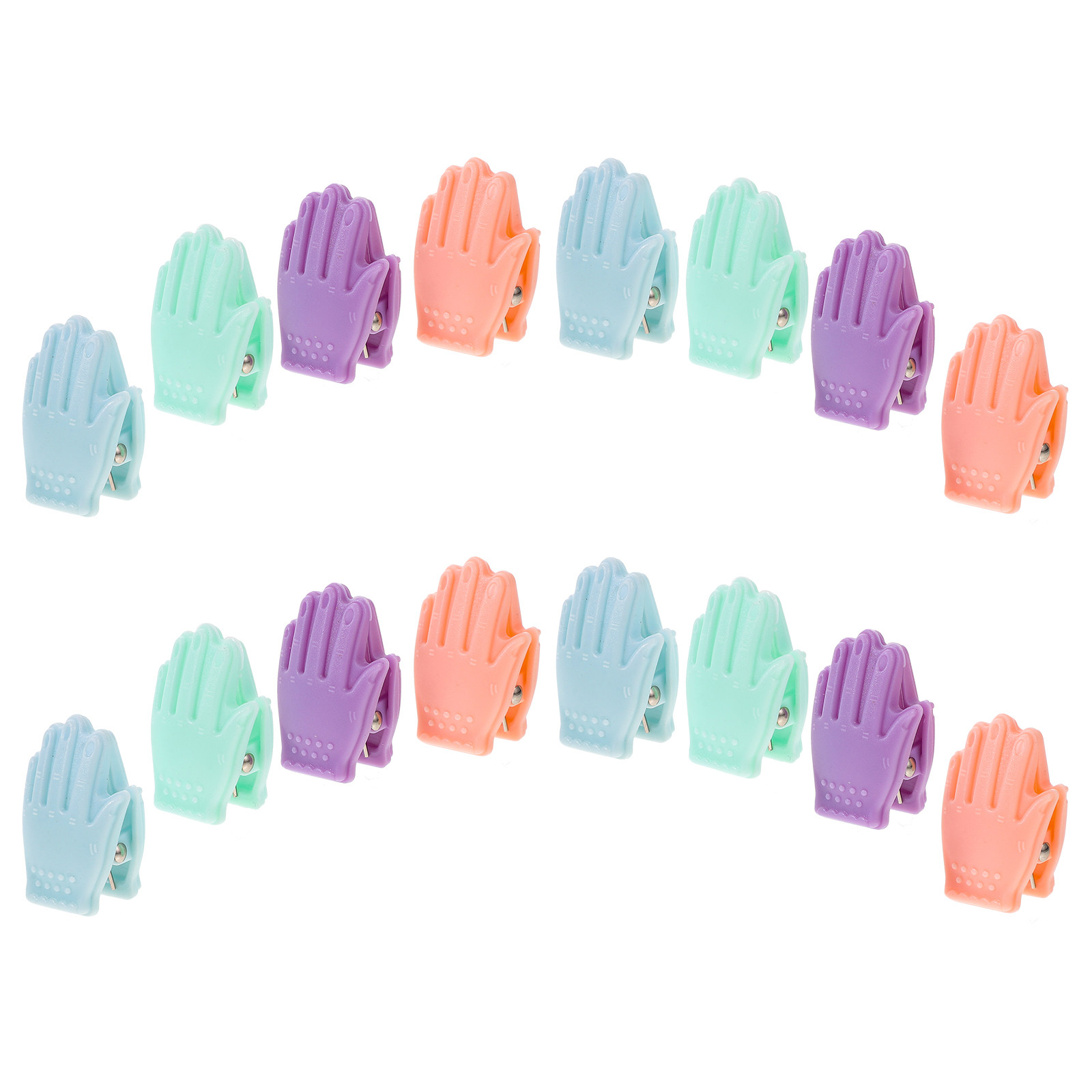 16 stuks creatieve handvormige - Binder Clip Assorted recensie en prijs