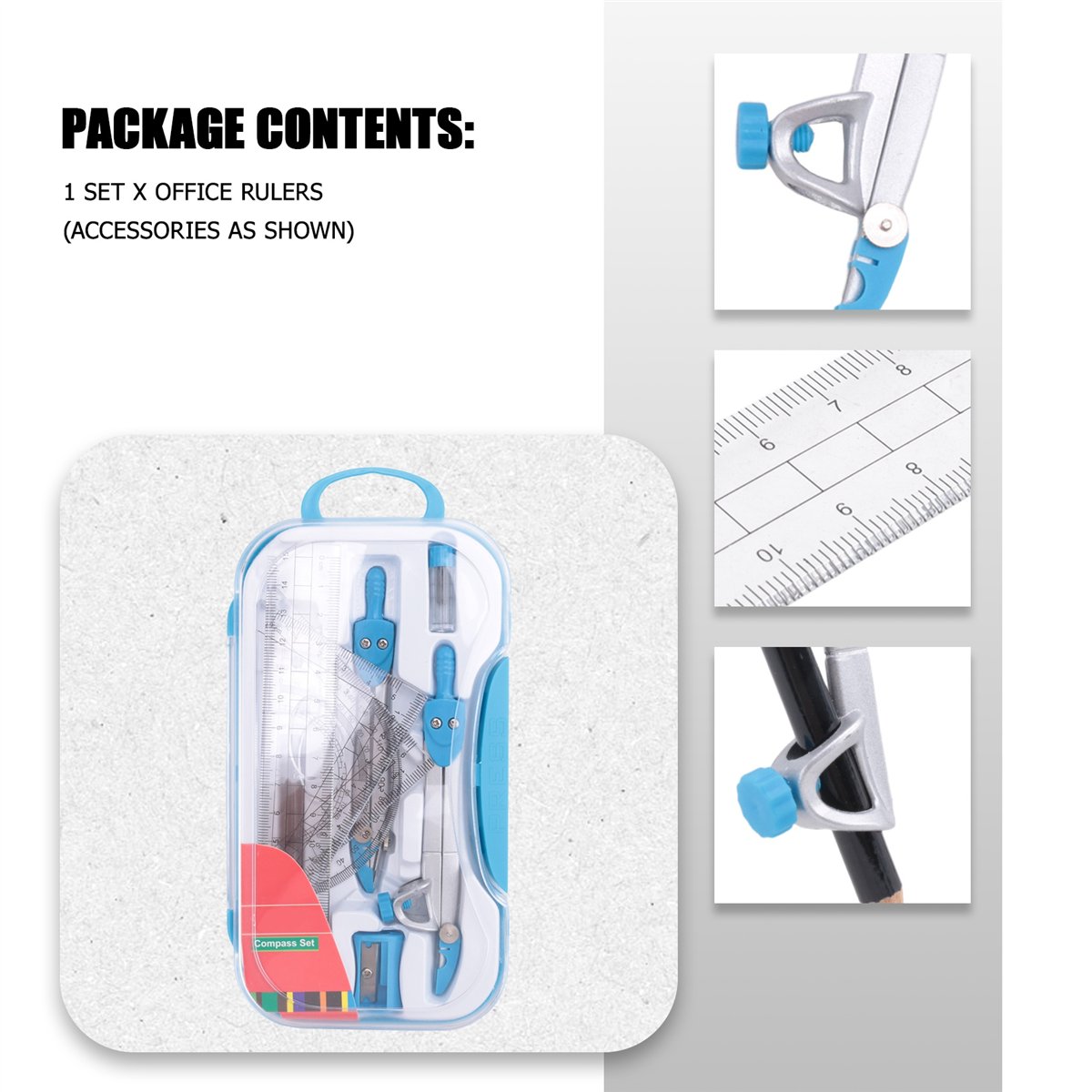 MALL Geometrie Passer Set 10-d - Compass Geometry Set recensie en prijs