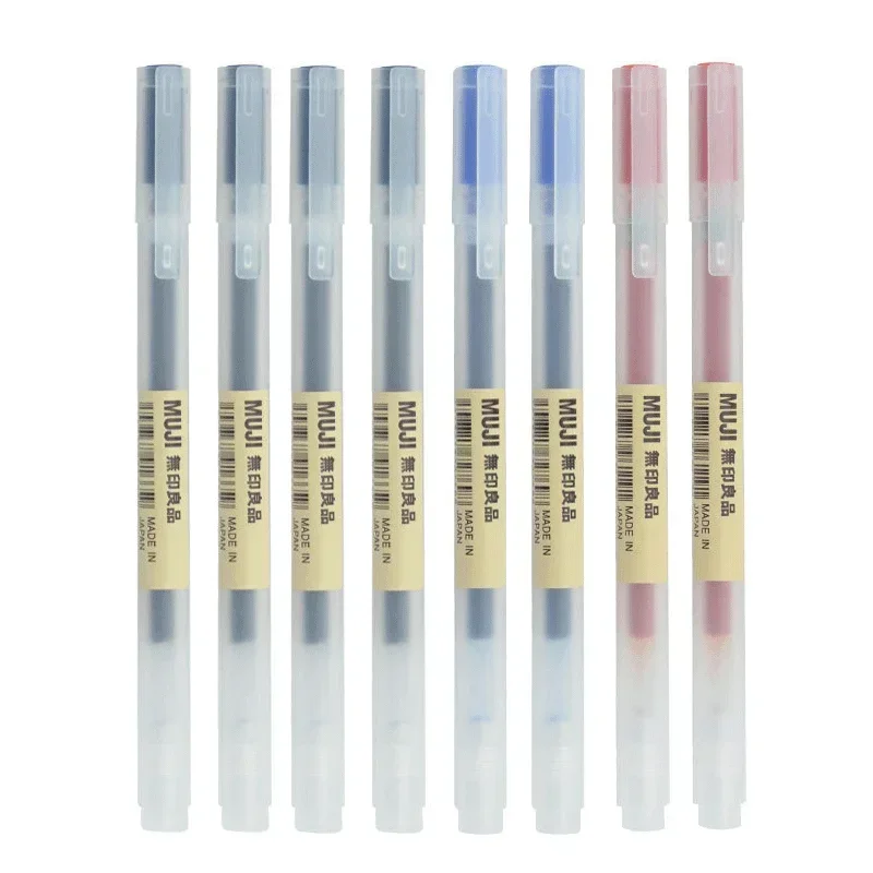6/8 stks/set MUJIs Gel Pen Zwa - Gel Ink Pen Set recensie en prijs