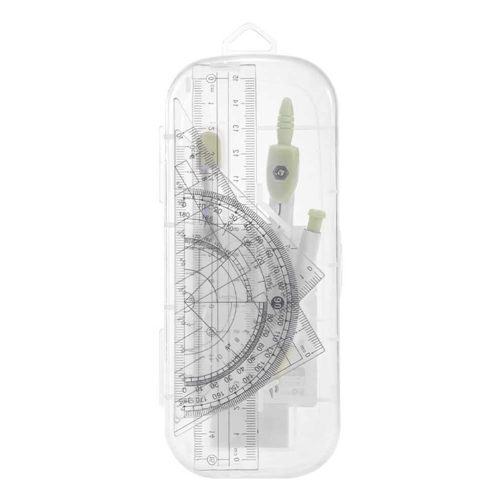 8 stks/set Plastic Liniaal Kom - Compass Geometry Set recensie en prijs