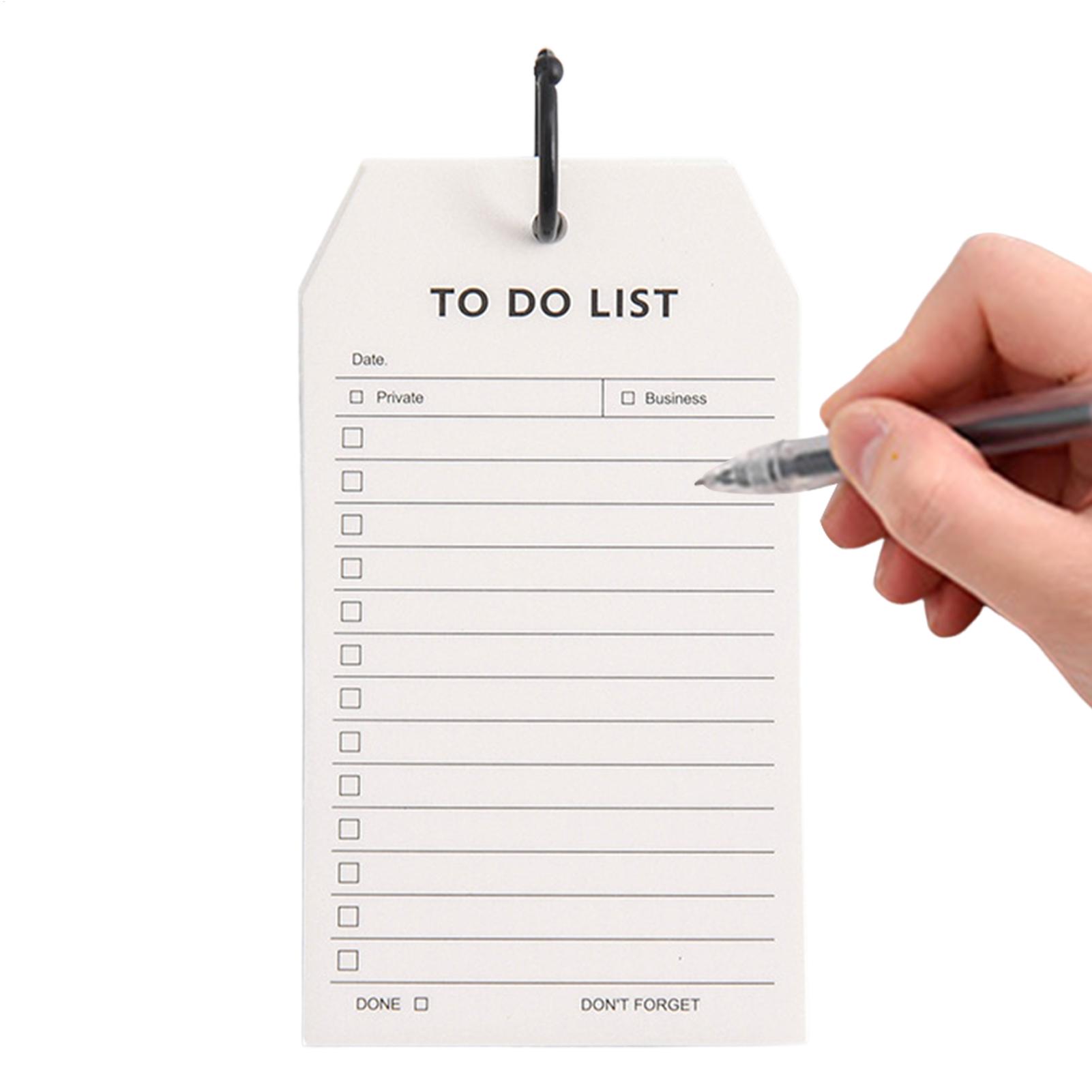 Draagbaar notitieblok Takenlij - Office Stationery Supply List recensie en prijs