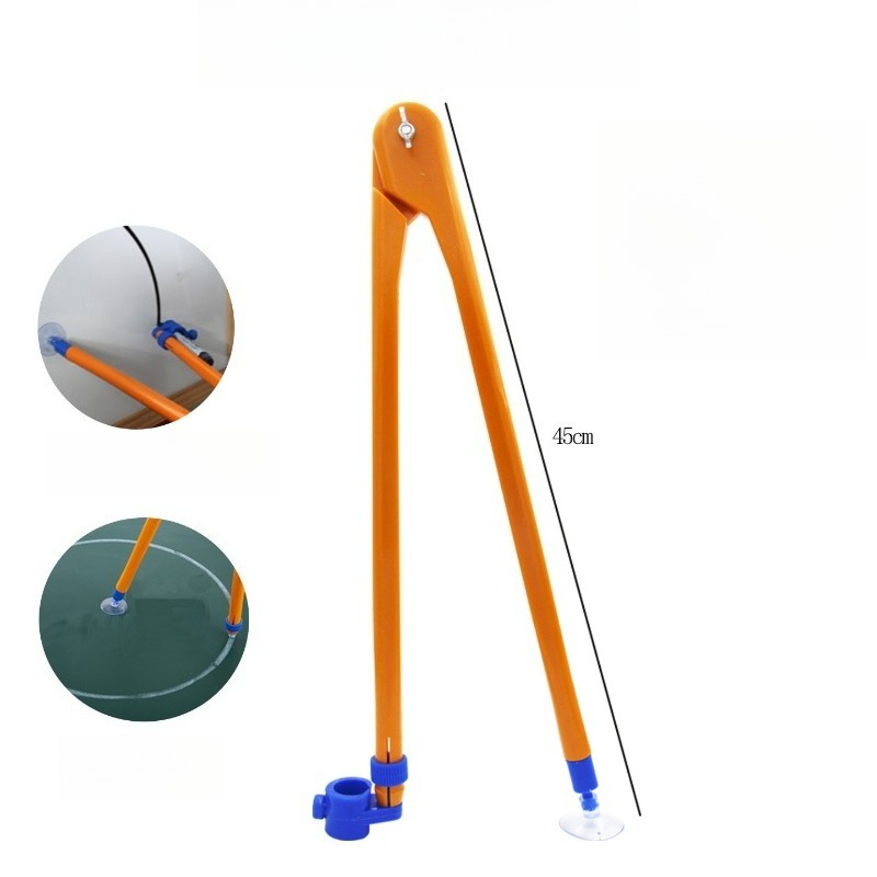 Groot massief plastic leskompa - Compass Geometry Set recensie en prijs