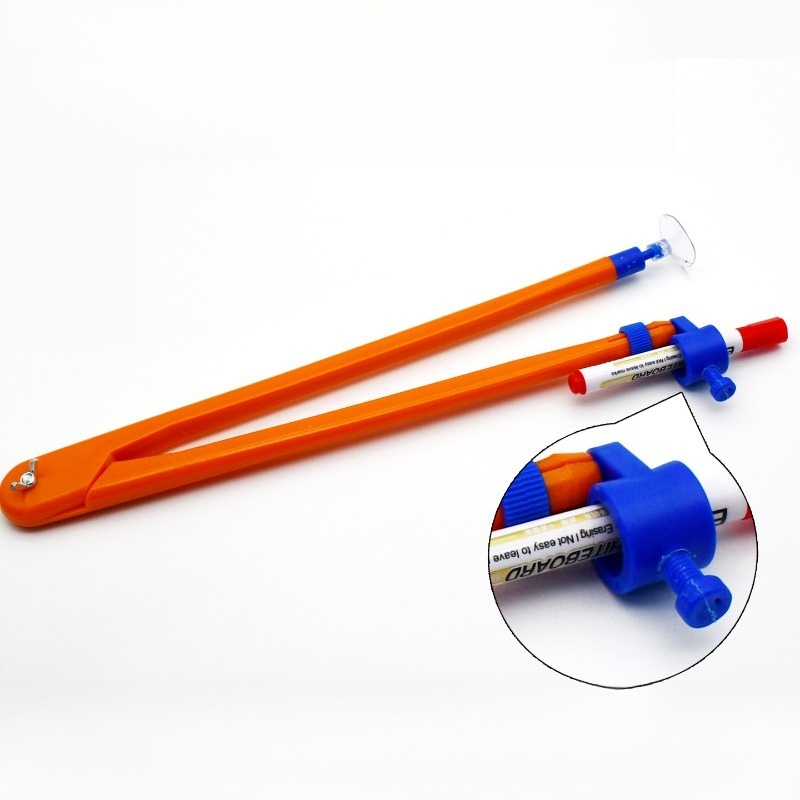 Groot massief plastic leskompa - Compass Geometry Set recensie en prijs