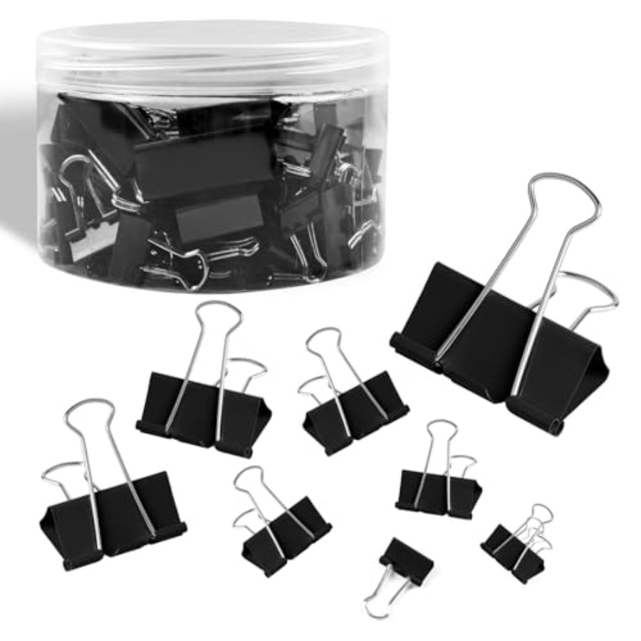 125 stuks gekleurde binderclip - Binder Clip Assorted recensie en prijs