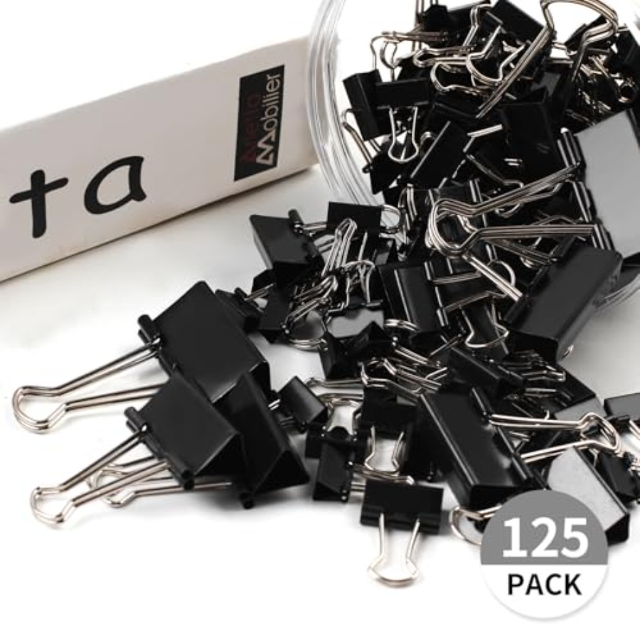 125 stuks gekleurde binderclip - Binder Clip Assorted recensie en prijs