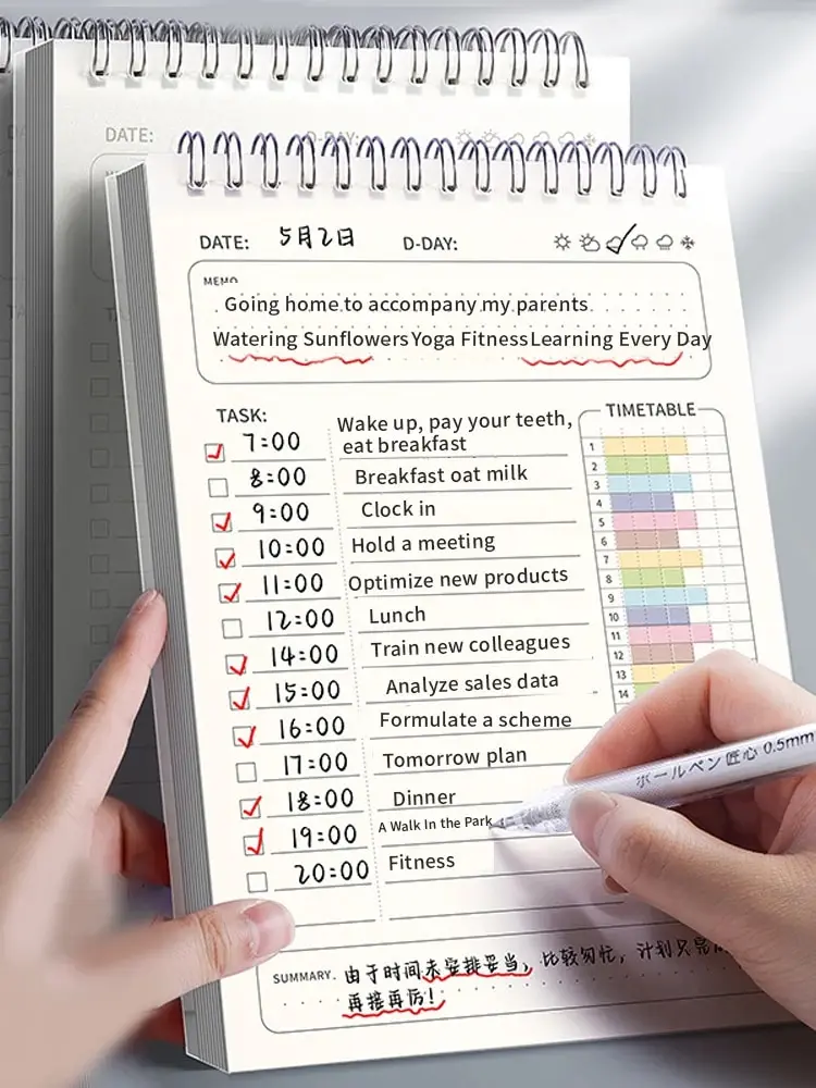 1pc Planner Agenda Spiraal A5  - Office Stationery Supply List recensie en prijs