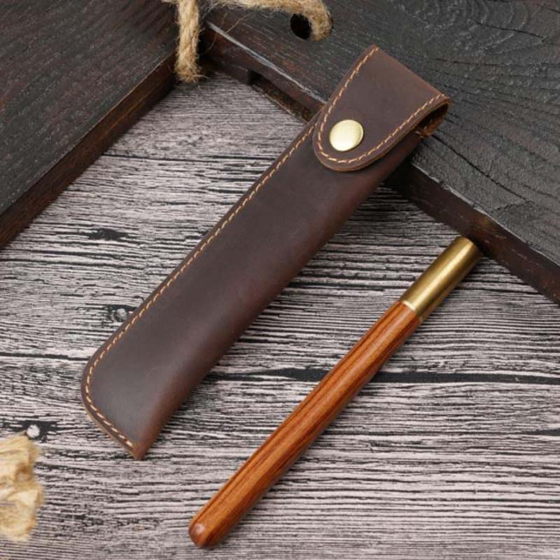 1Pc Pen Zak Lederen Verpakking - Office Stationery Supply Business recensie en prijs