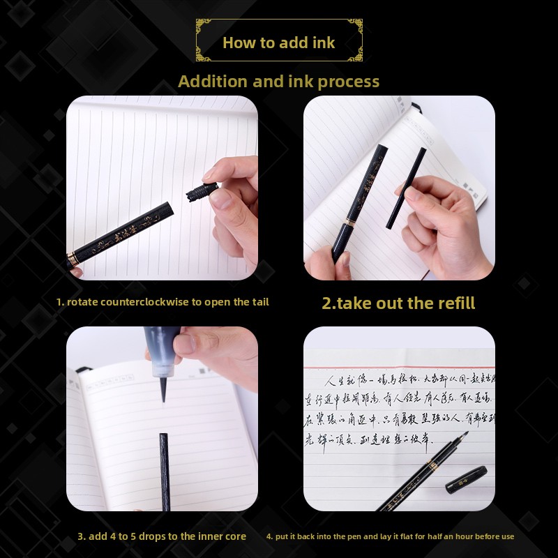 4 STKS/SET Kalligrafie Art Mar - Office Stationery And Supply recensie en prijs