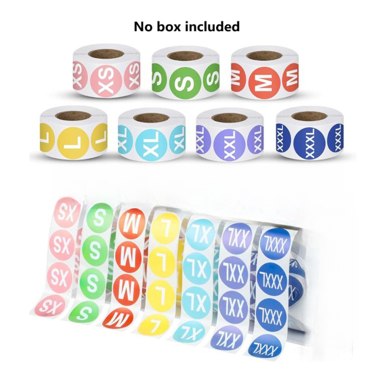 7 Roll 500 Stuks Sticker Label - Sticker Label Roll recensie en prijs