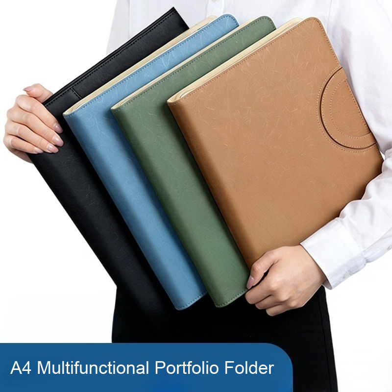Multifunctionele A4 PU lederen - Binder Clip Assorted recensie en prijs