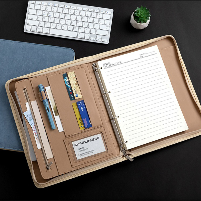 Multifunctionele A4 PU lederen - Binder Clip Assorted recensie en prijs