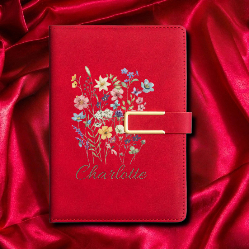 A5 Bloemmotief Monogram Op maa - Journal Leather Hardcover recensie en prijs