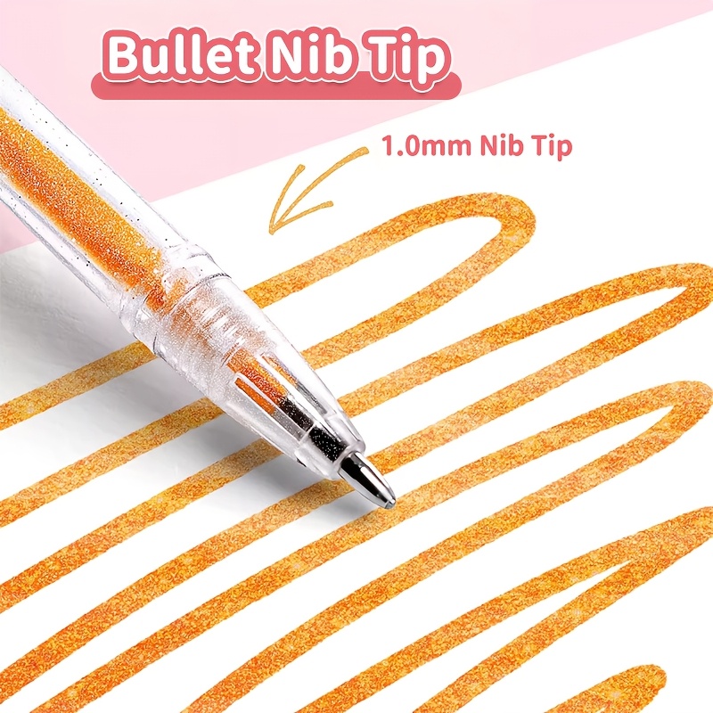 8/24/60-kleuren glittergelpenn - Gel Ink Pen Set recensie en prijs