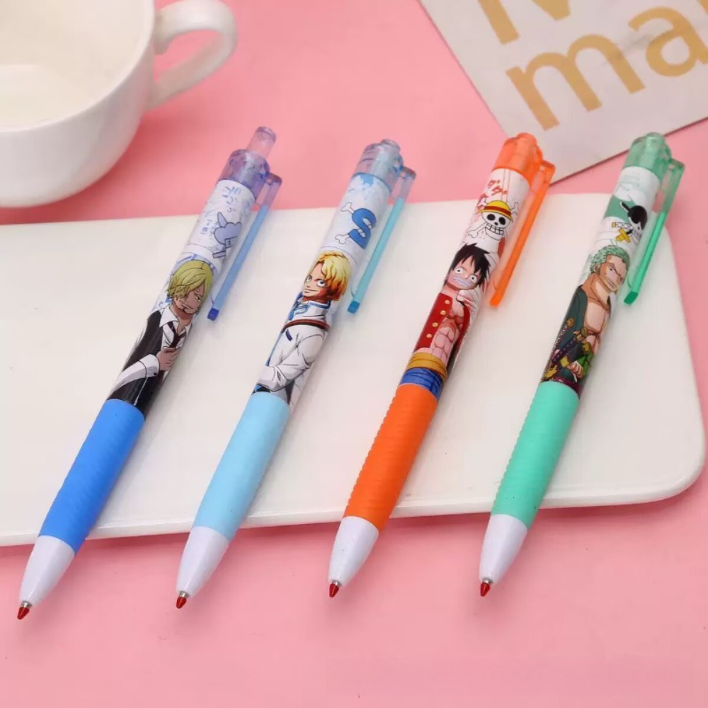 4/12/24 Stuks Anime Een Stuk Z - Gel Ink Pen Set recensie en prijs