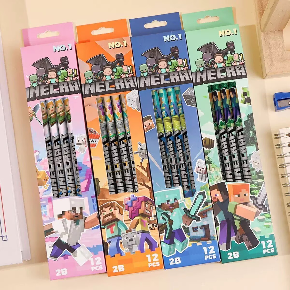 HOT 4 stks-12 stks Potlood gee - Stationery Supplier recensie en prijs