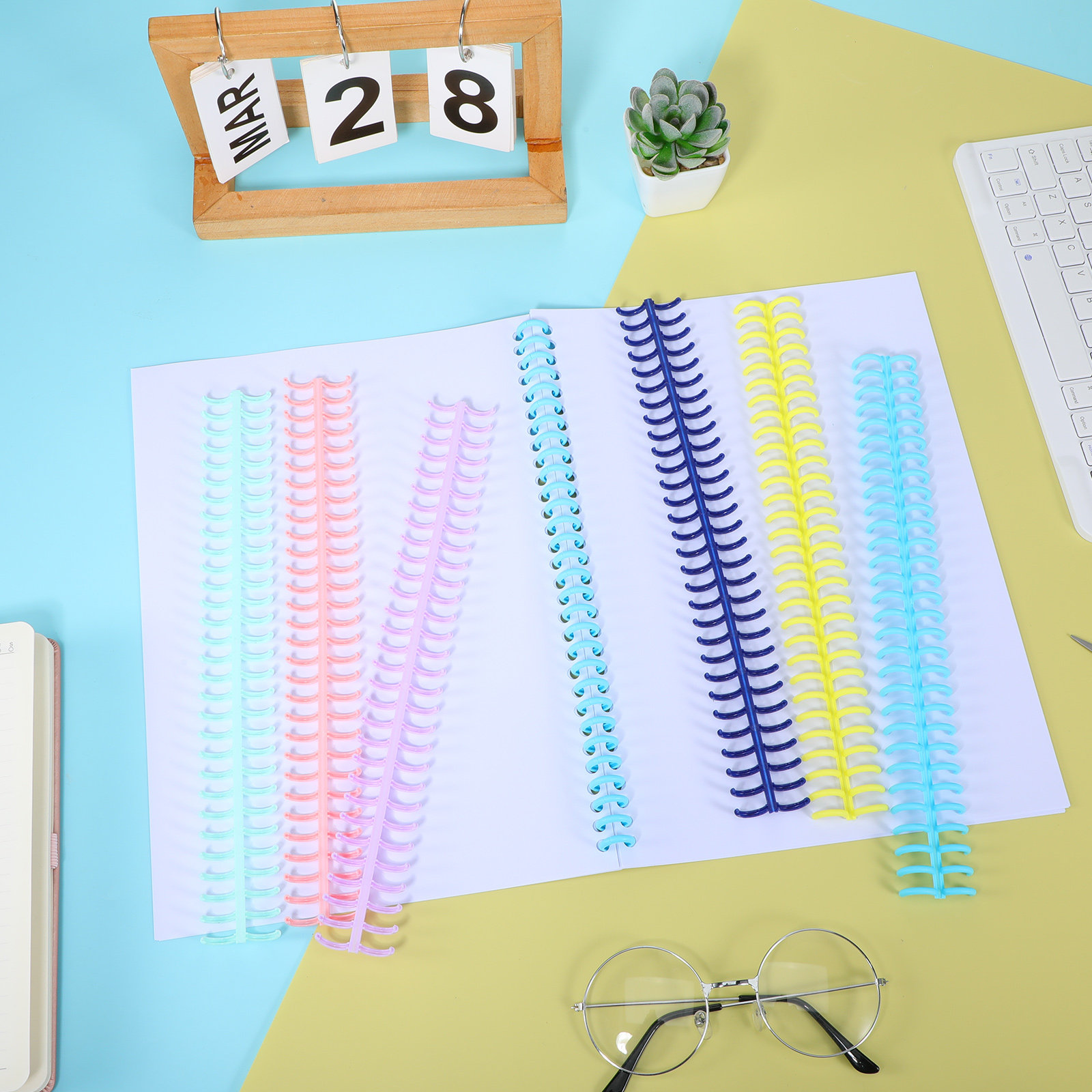 12 stuks bindringen van plasti - Binding Comb Plastic recensie en prijs