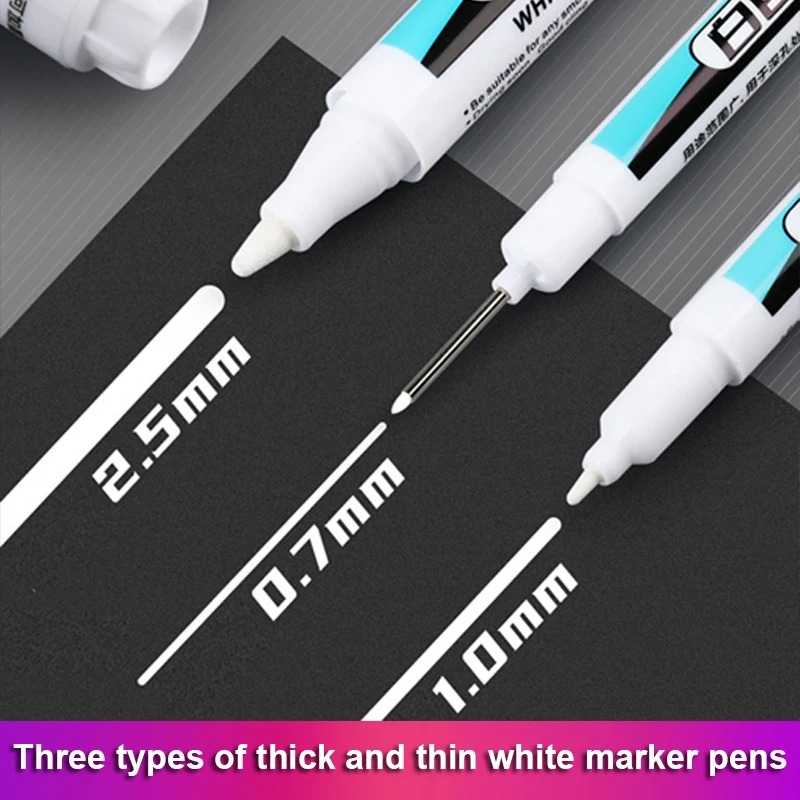 0.7/1.0/2.5MM Witte Permanente - Correction Fluid White recensie en prijs