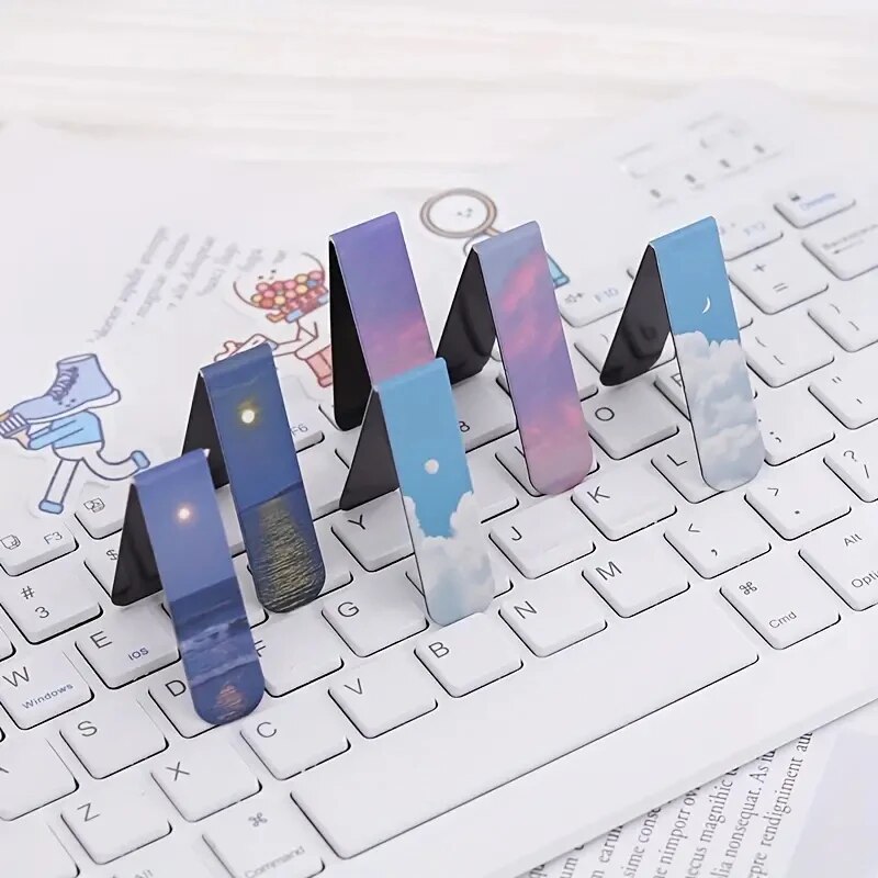 2 stks/set Fantasie Wolken Bla - Paperclip Magnetic Set recensie en prijs
