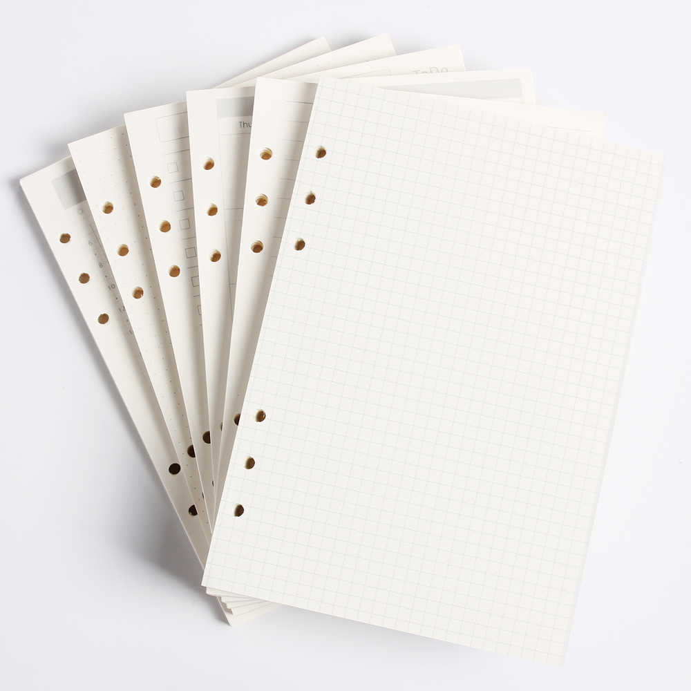 Klassieke 6 Gaten Bindmiddel N - Notebook Dotted A5 recensie en prijs