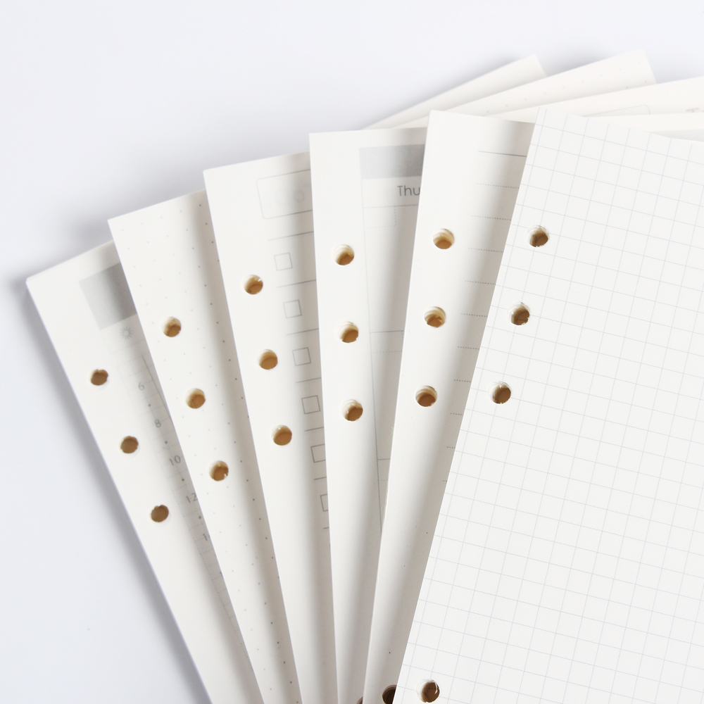 Klassieke 6 Gaten Bindmiddel N - Notebook Dotted A5 recensie en prijs