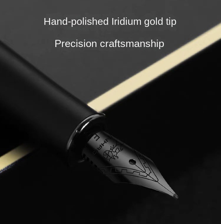 Jinhao 75 Metalen Vulpen Zwart - Office Stationery Supply Business recensie en prijs