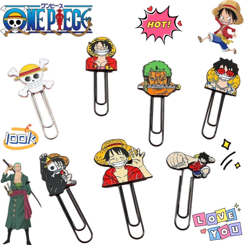 Nieuwe One Piece Luffy Roronoa - Paperclip Magnetic Set recensie en prijs