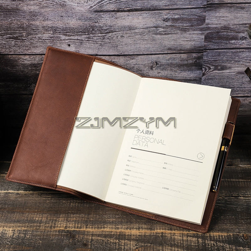 Leren tas voor hardcover B5 (2 - Journal Leather Hardcover recensie en prijs