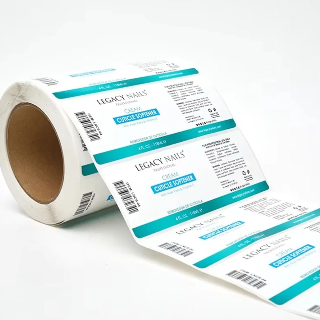 Op maat gemaakte waterdichte v - Sticker Label Roll recensie en prijs