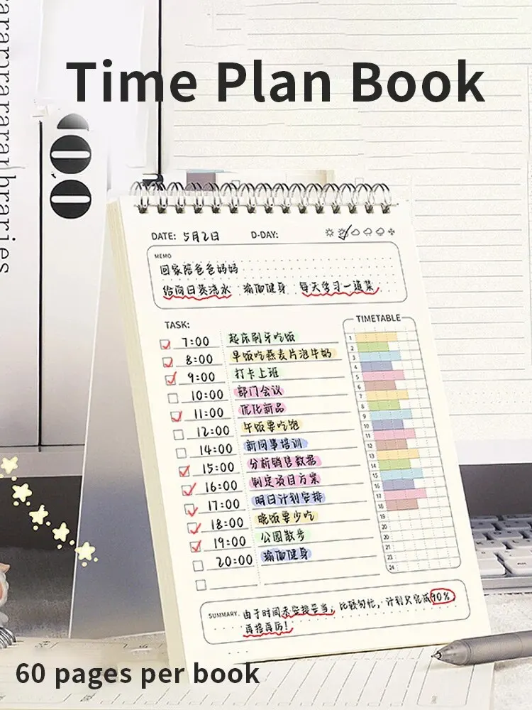 1pc Planner Agenda Spiraal A5  - Office Stationery Supply List recensie en prijs