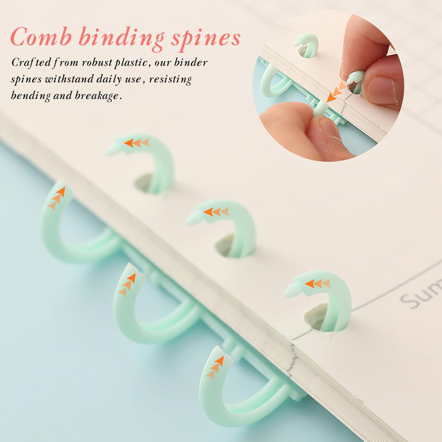 5/10Pcs Comb Binding Spines 30 - Binding Comb Plastic recensie en prijs