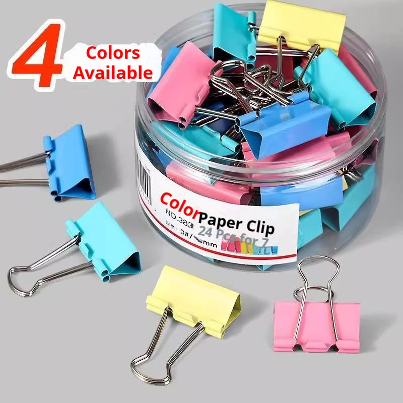 Gekleurde mapclips Gemengde kl - Binder Clip Assorted recensie en prijs