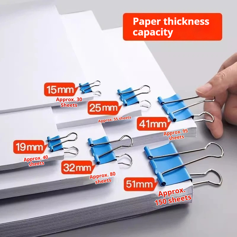 Gekleurde mapclips Gemengde kl - Binder Clip Assorted recensie en prijs